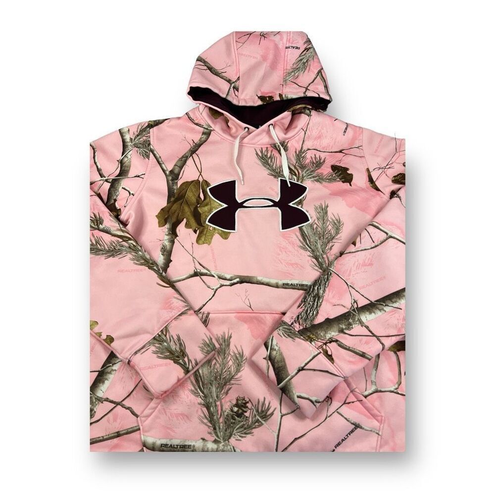 Under Armour Real Tree Camo Loose Hoodie Size Large - Picture 2 of 6